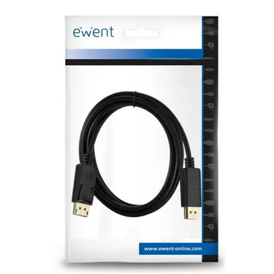 Ewent Cable Displayport V1.2 4K Macho/Macho 3m Negro Ewent Cable Displayport V1.2 4K Macho/Macho 3m Negro
