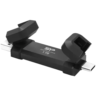 Silicon Power DS72 SSD 1TB Memoria USB-C + USB-A Silicon Power DS72 SSD 1TB Memoria USB-C + USB-A