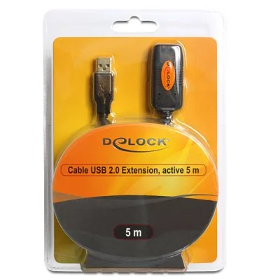 Delock cable prolongador usb 2.0 5 metros Delock cable prolongador usb 2.0 5 metros