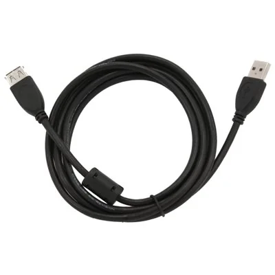 Gembird cable usb 2.0 a/m-a/h 1,8 mts ngr ferr Gembird cable usb 2.0 a/m-a/h 1,8 mts ngr ferr