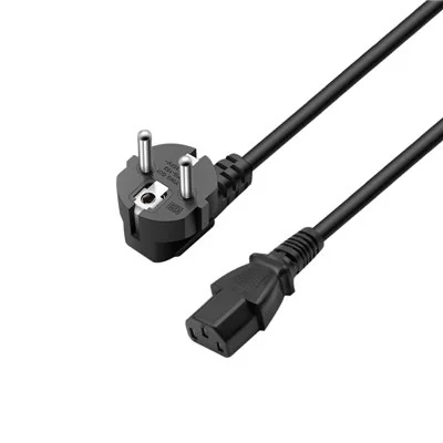 Ewent Cable de Alimentación IEC320 a C13 Macho/Hembra 1.8m Negro