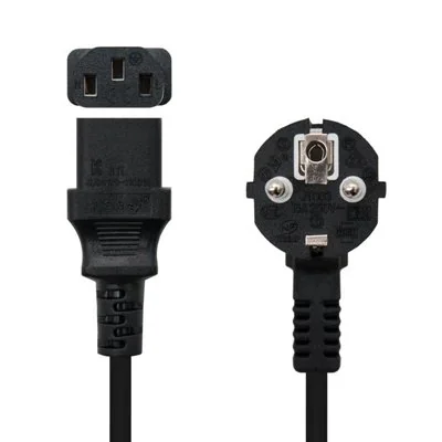 Nanocable Cable Alimentación CPU CEE7/M-C13/H 2m Negro Nanocable Cable Alimentación CPU CEE7/M-C13/H 2m Negro