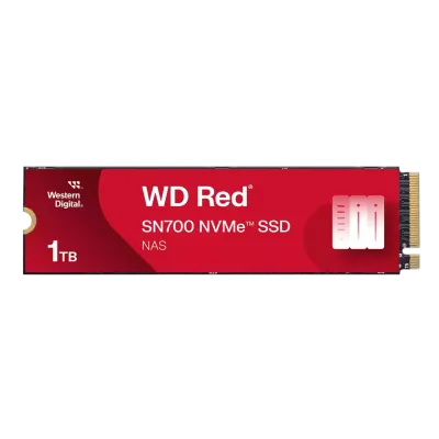 Western Digital WD Red SN700 NAS 1TB NVMe PCIe 3.0 3400MB/s Western Digital WD Red SN700 NAS 1TB NVMe PCIe 3.0 3400MB/s