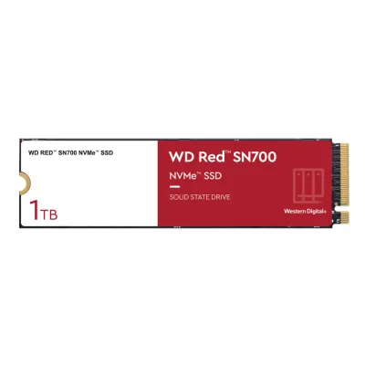 Western Digital WD Red SN700 NAS 1TB NVMe PCIe 3.0 3400MB/s Western Digital WD Red SN700 NAS 1TB NVMe PCIe 3.0 3400MB/s