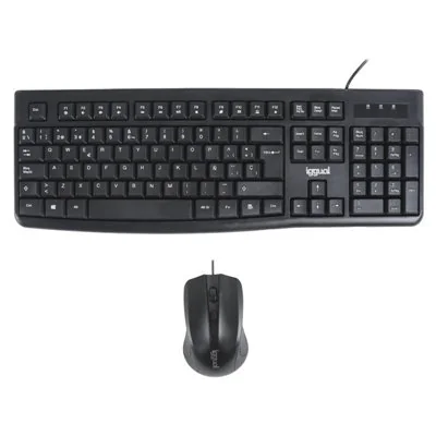 Iggual kit teclado y ratón cmk-business2 negro Iggual kit teclado y ratón cmk-business2 negro