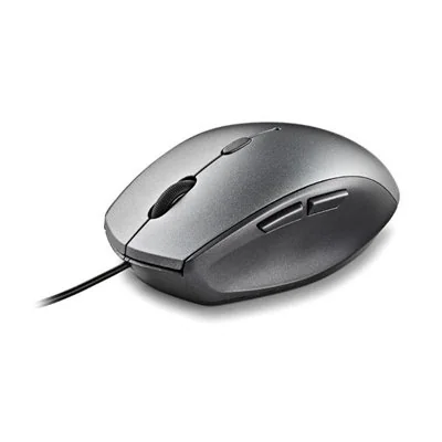 Ratón Ergonómico NGS Moth Gray/ Hasta 1600 DPI/ Gris