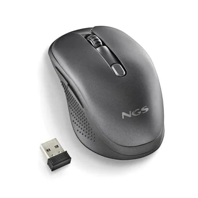 Ratón Inalámbrico NGS Evo Spook silencioso/ Batería recargable/