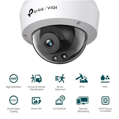 TP-Link VIGI C240I (4mm) Almohadilla Cámara de seguridad IP