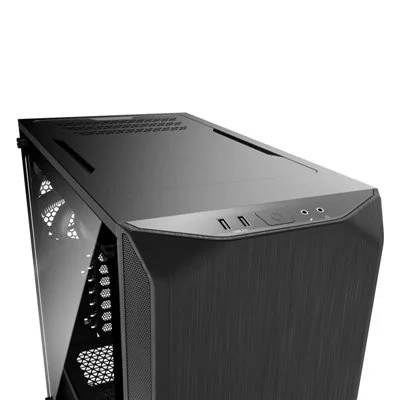 Be Quiet! Pure Base 500 Cristal Templado USB 3.2 Negra