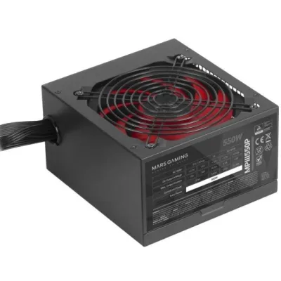 Fuente Alimentación Mars Gaming MPIII550P Fuente Alimentación