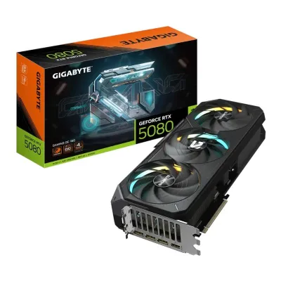 Tarjeta Gráfica Gigabyte GeForce RTX 5080 GAMING OC 16GB GDDR7