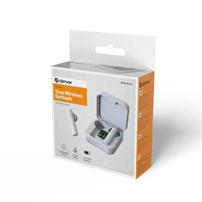 Denver auriculares tws-62 carga solar