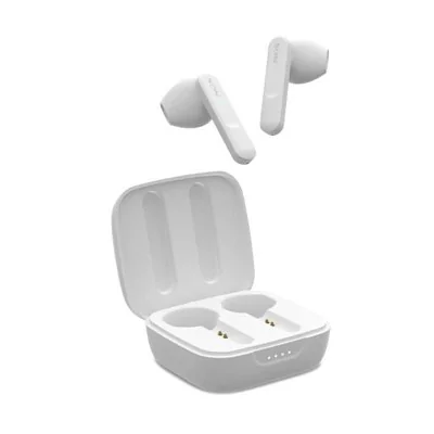 NGS Artica Move White Auriculares Inalámbricos con Estuche de