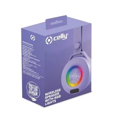 Celly Altavoz Portátil Summer Violeta Bluetooth 5W