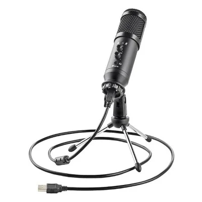 NGS GMICX-110 Micrófono Unidireccional con Trípode y Conexión