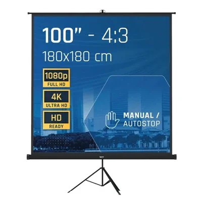 iggual Pantalla de Proyección con Trípode 180x180 + Bolsa iggual Pantalla de Proyección con Trípode 180x180 + Bolsa