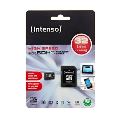 Intenso Tarjeta MicroSD SDHC 32GB Clase 10 Intenso Tarjeta MicroSD SDHC 32GB Clase 10
