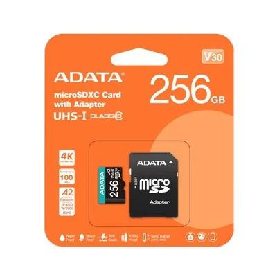 Adata microsdxc/sdhc uhs-i u3 256gb c/adapt Adata microsdxc/sdhc uhs-i u3 256gb c/adapt