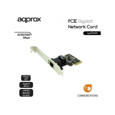 Approx Tarjeta de Red PCI-E Gigabit 10/100/1000 Approx Tarjeta de Red PCI-E Gigabit 10/100/1000