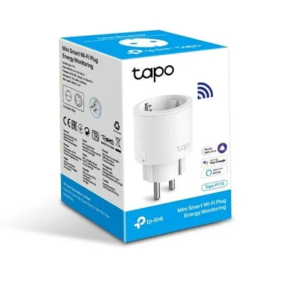 Enchufe WiFi Inteligente TP-Link Tapo P115 Enchufe WiFi Inteligente TP-Link Tapo P115