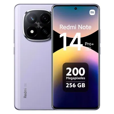 Xiaomi Redmi Note 14 Pro+ 5G Lavanda/Púrpura 256GB 8GB 6.67"