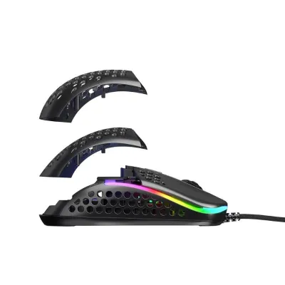 Xtrfy M42 RGB Ratón Gaming 16000 DPI Negro