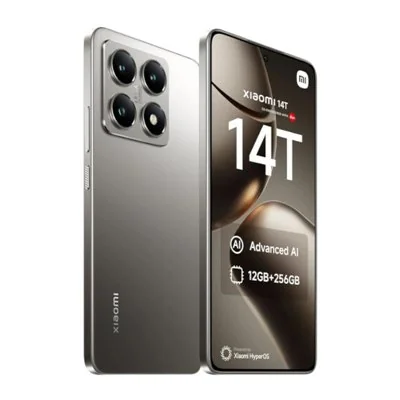 Xiaomi 14T 5G Gris 256GB 12GB 6.67" 144Hz IA MediaTek Dimensity Xiaomi 14T 5G Gris 256GB 12GB 6.67" 144Hz IA MediaTek Dimensity