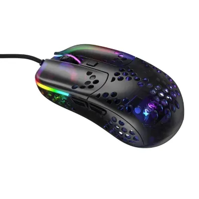 Cherry Xtrfy MZ1 "Zy's Rail" RGB laterales Negro 6 Botones Cherry Xtrfy MZ1 "Zy's Rail" RGB laterales Negro 6 Botones