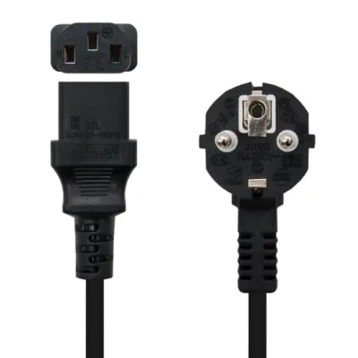 Nanocable Cable de Alimentación CPU CEE7 Macho/C14 Macho 10m
