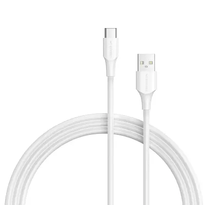 Vention CTHWH Cable USB-C Macho a USB Macho 2m Blanco