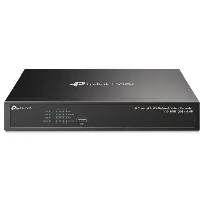 TP-Link VIGI NVR1008H-8MP Grabadore de vídeo en red (NVR) Negro