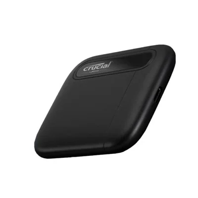 Crucial X6 SSD 1TB USB-C Negro