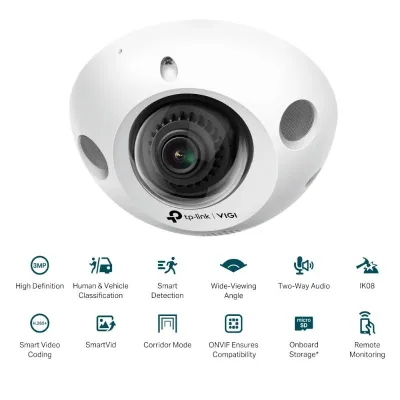 TP-Link VIGI C230I MINI(2.8MM) cámara de vigilancia Almohadilla TP-Link VIGI C230I MINI(2.8MM) cámara de vigilancia Almohadilla