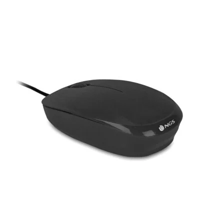Mouse Ngs Flame Black Optico Por Cable Con Conexion Usb-c Mouse Ngs Flame Black Optico Por Cable Con Conexion Usb-c