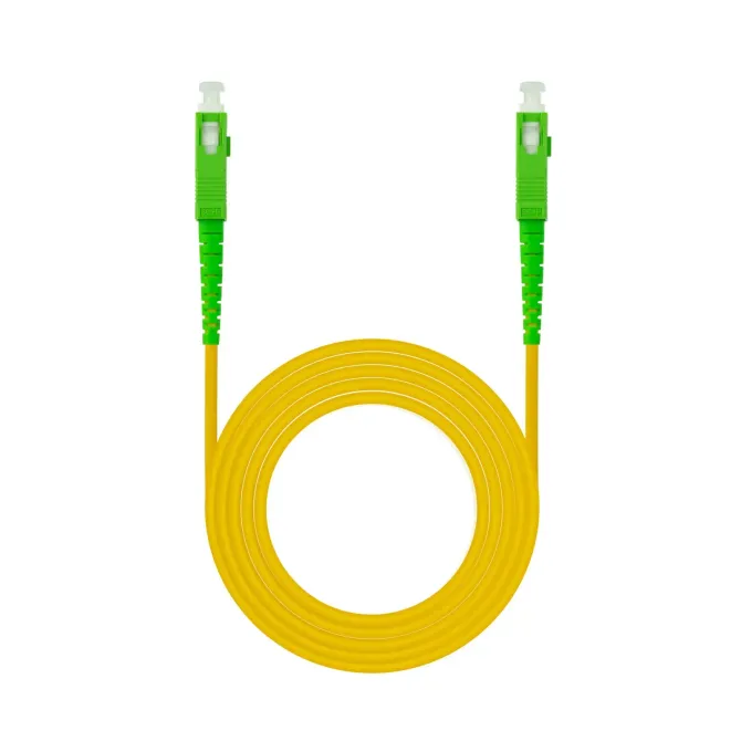 Nanocable Cable de Fibra Óptica SC/APC a SC/APC Monomodo
