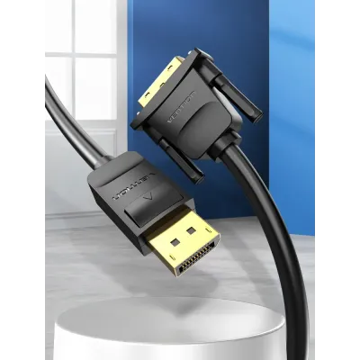 Cable Conversor Vention HAFBH/ DisplayPort Macho - DVI Macho/ Cable Conversor Vention HAFBH/ DisplayPort Macho - DVI Macho/