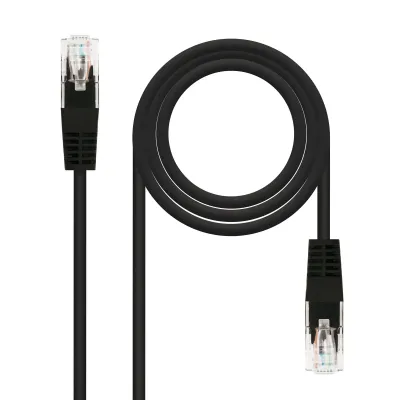 Nanocable Cable de Red UTP RJ45 CAT5E 2m Negro Nanocable Cable de Red UTP RJ45 CAT5E 2m Negro