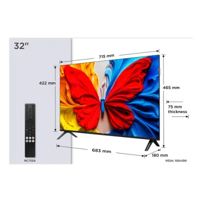 TCL S5K 32S5K Televisor 81,3 cm (32") Full HD Smart TV Wifi
