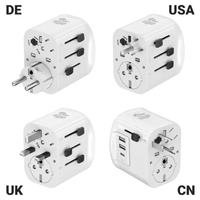 Cargador de Pared Universal Muvit For Change MCADP0006/ Toma de