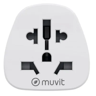 Enchufe Universal Muvit For Change MCADP0007/ 1 Toma de Enchufe Universal Muvit For Change MCADP0007/ 1 Toma de