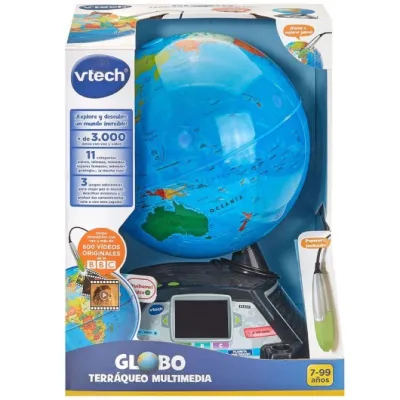 Globo Terráqueo Multimedia VTech/ Pantalla LCD Globo Terráqueo Multimedia VTech/ Pantalla LCD