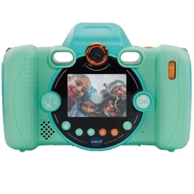 Cámara Digital Infantil VTech/ 8MP/ Zoom Óptico 4x/ Aguamarina Cámara Digital Infantil VTech/ 8MP/ Zoom Óptico 4x/ Aguamarina