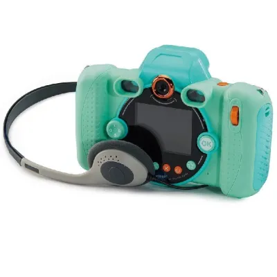 Cámara Digital Infantil VTech/ 8MP/ Zoom Óptico 4x/ Aguamarina Cámara Digital Infantil VTech/ 8MP/ Zoom Óptico 4x/ Aguamarina