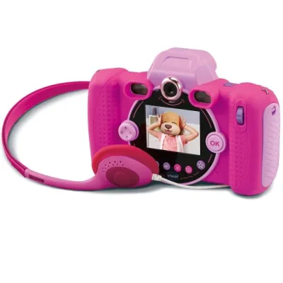 Cámara Digital Infantil VTech/ 8MP/ Zoom Óptico 4x/ Rosa Cámara Digital Infantil VTech/ 8MP/ Zoom Óptico 4x/ Rosa
