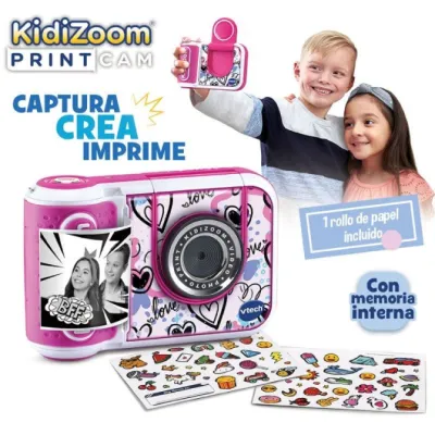Cámara Digital Instantánea VTech Kidizoom Print Cam/ Tamaño Cámara Digital Instantánea VTech Kidizoom Print Cam/ Tamaño