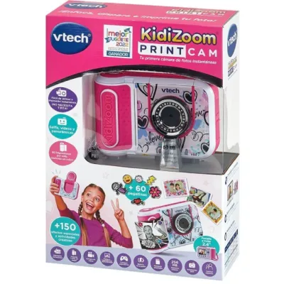 Cámara Digital Instantánea VTech Kidizoom Print Cam/ Tamaño Cámara Digital Instantánea VTech Kidizoom Print Cam/ Tamaño