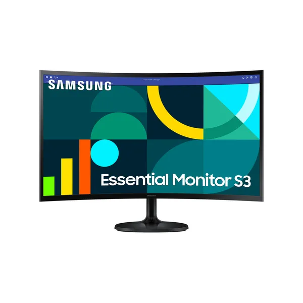 Samsung Essential S3 S36GD 27" FHD Curvo Monitor LED 100Hz 4ms