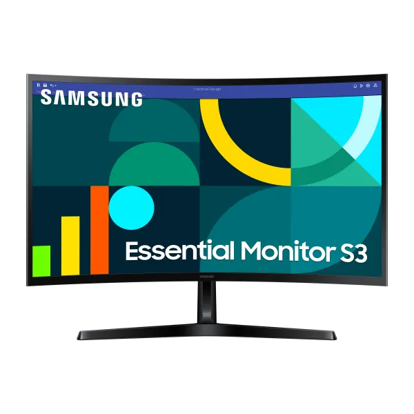Samsung Essential S3 S36GD 27" FHD Curvo Monitor LED IPS 4ms 100Hz