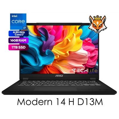 MSI Modern 14 H D13MG-248XES Intel Core i7-13620H 16GB 1TB 14"