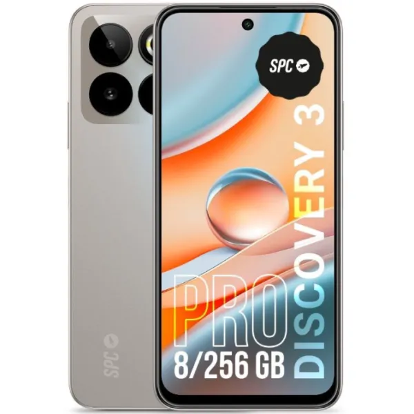 Smartphone SPC Discovery 3 Pro 8GB/ 256GB/ 6.7'/ Niebla Lunar